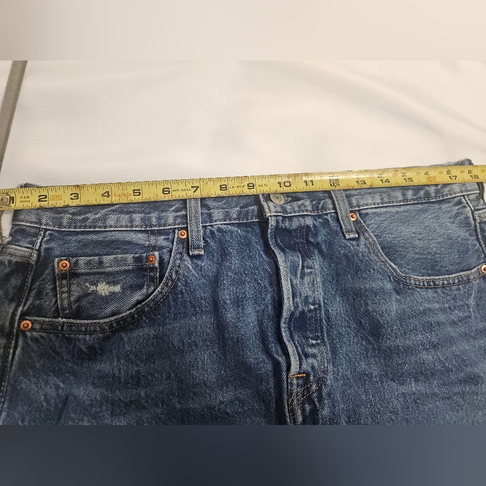Levi's Blue Denim Mini Skirt - Picture 5 of 5